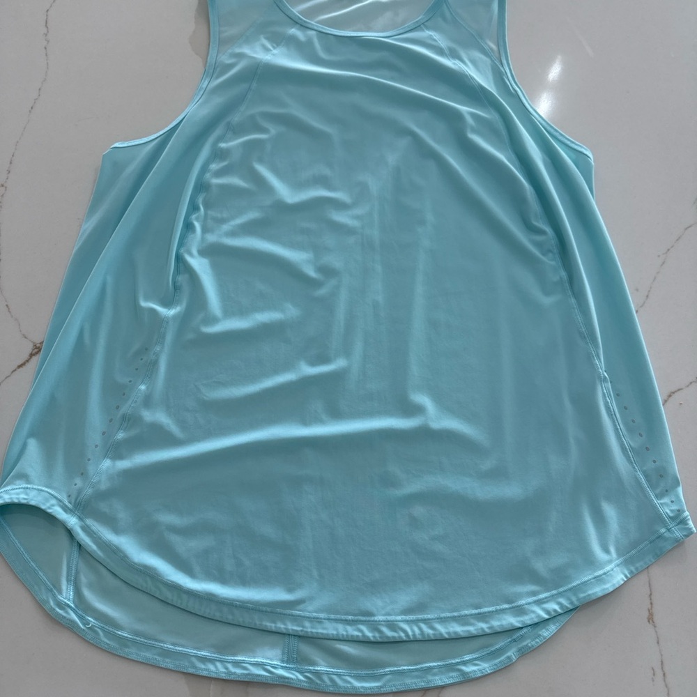 lululemon athletica Light Blue Tank Top